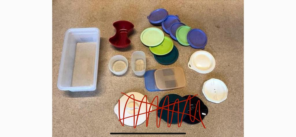Diverse Tupperware, Ophalen of Verzenden, Gebruikt, Overige typen