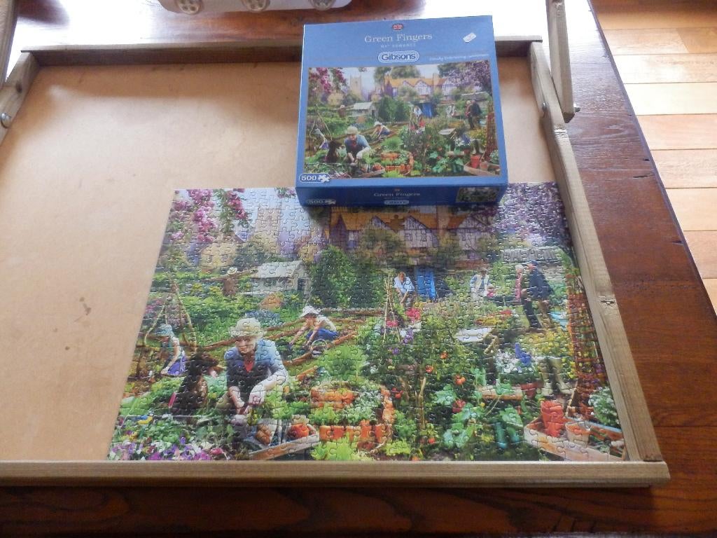 Gibson leggpuzzel Green Fingers ., Hobby en Vrije tijd, Denksport en Puzzels, Ophalen of Verzenden, 500 t/m 1500 stukjes, Zo goed als nieuw
