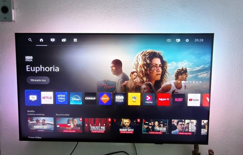 Philips 55PUS8500/12  QLED Ambilight 55 inch, Ophalen, Philips, QLED, 120 Hz