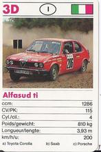 Kw2861 autokaartje 3d alfasud ti, Verzamelen, Ophalen of Verzenden, Zo goed als nieuw, Auto's