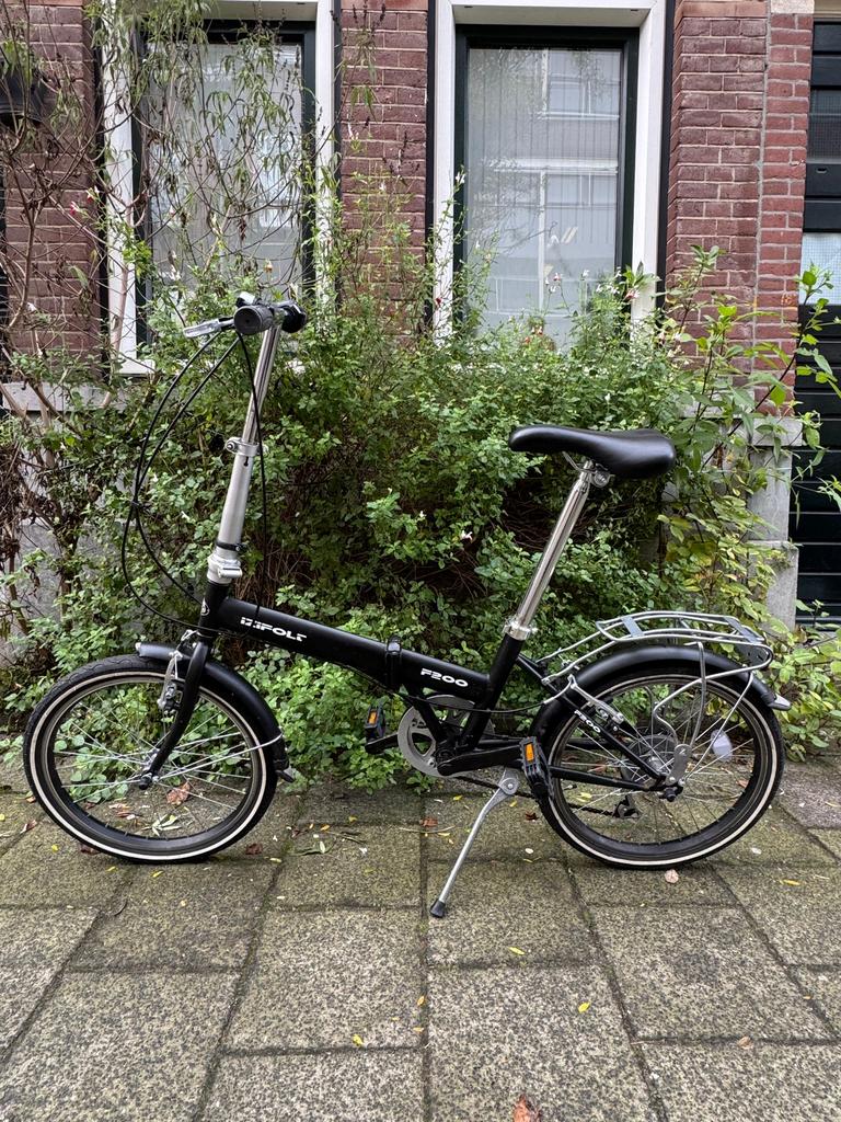 POPAL F200 VOUWFİETS, Fietsen en Brommers, Fietsen | Vouwfietsen, Ophalen of Verzenden, Zo goed als nieuw, 20 inch of meer