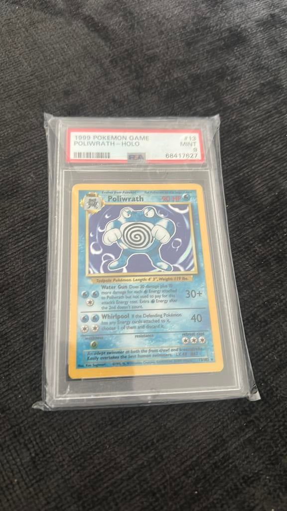 Poliwrath - Holo : PSA 9, Hobby en Vrije tijd, Verzamelkaartspellen | Pokémon, Verzenden, Zo goed als nieuw