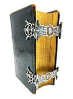 Bijbel met zilveren sloten, Weissich, Middelburg, 1822, Verzenden, Zilver