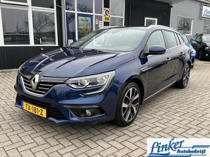 Renault Megane Estate 1.3 TCe Bose - NL-AUTO TREKH CAMERA, Auto's, Renault, Bedrijf, Te koop, Mégane, ABS, Achteruitrijcamera