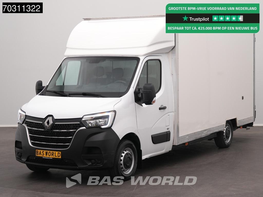Renault Master 145PK Lowliner Bakwagen LED Navi Airco Cruise, 145 pk, Stof, Gebruikt, Euro 6