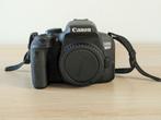 Canon 800D spiegelreflexcamera, 2 accu's, oplader en doos, Gebruikt, Spiegelreflex, Canon, Ophalen of Verzenden
