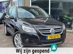 Volkswagen Tiguan 1.4 TSI Sport&Style 4Motion 4x4, Stoelverwarming, Stof, Gebruikt, Zwart