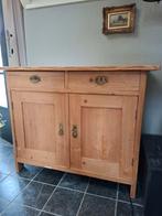 Charmant antiek/oud grenen kastje/dressoir, in z.g.st., Huis en Inrichting, Kasten | Dressoirs, Ophalen, Gebruikt, Met deur(en)