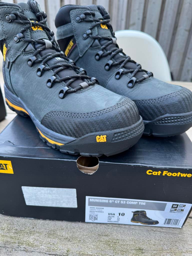 Caterpillar Munising 6" S3 HRO werkschoenen 43  - Nieuw, Ophalen, Nieuw, Overige kleuren, Werkschoenen