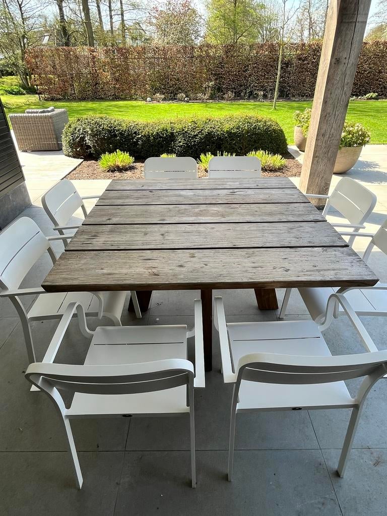 Borek Tuintafel Tarifa, Ophalen, Gebruikt, Vierkant, Teakhout