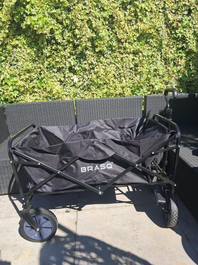 Brasq inklapbare bolderkar - Ideaal voor strand & camping, Caravans en Kamperen, Bolderkarren, Ophalen, Opvouwbaar, Zo goed als nieuw