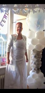 Mooie trouwjurk, Ophalen, Zo goed als nieuw, Wit, Trouwjurk