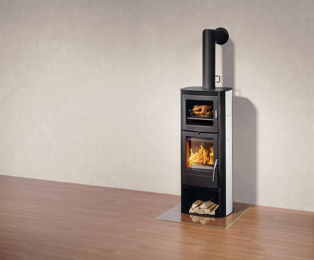 Houtkachel Rika Back met oven, Meerkleurig, Overige materialen, Overige stijlen, Nieuw