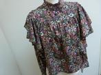 LOAVIES bloemen blouse tuniek top roezels maat S 36, Overige kleuren, Ophalen of Verzenden, Maat 36 (S), Loavies