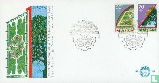 FDC E235 Europazegels 1986 NL onbeschreven, Ophalen of Verzenden, Nederland