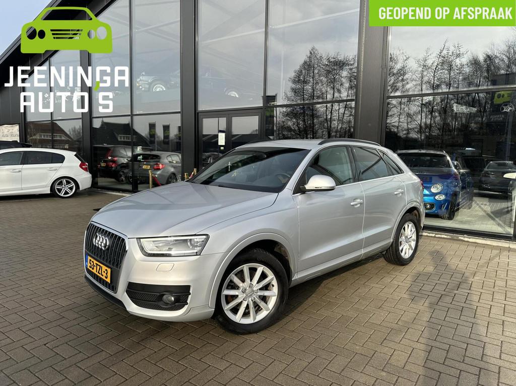 Audi Q3 2.0 TFSI quattro Pro Line|Navi|Trekhaak|Clima, Auto's, Audi, Euro 5, Stof, Zwart, 4 cilinders