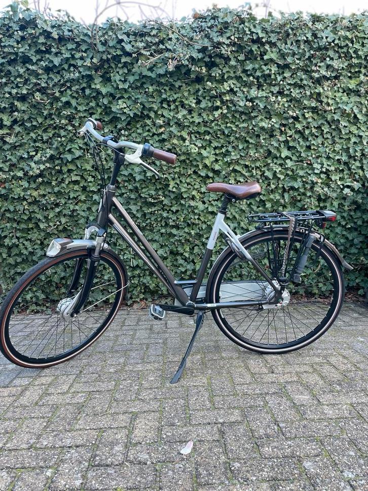 Gazelle Eclipse damesfiets 53cm, Fietsen en Brommers, Fietsen | Dames | Damesfietsen, Gebruikt, Gazelle, Versnellingen, 50 tot 53 cm