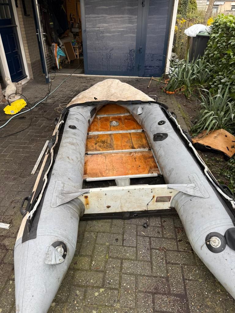 Rubberboot, Ophalen, Gebruikt, Overige typen, Motorboot