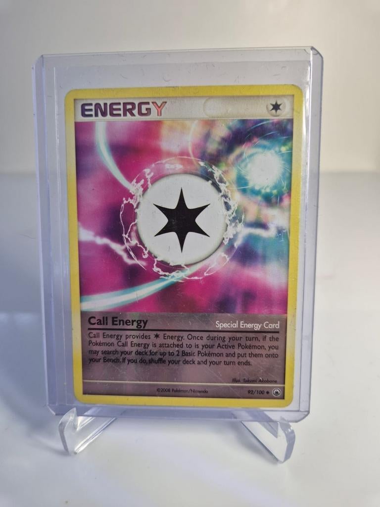POKEMON KAART; CALL ENERGY, 92/100, REVERSE HOLO, Ophalen of Verzenden, Zo goed als nieuw