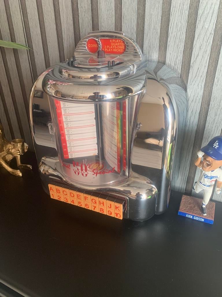 Wallbox jukebox, Verzamelen, Ophalen, Zo goed als nieuw, 1970 tot heden, Overige merken
