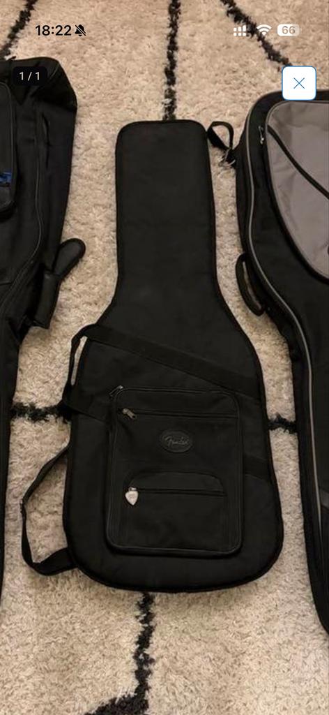 Fender elektrische gitaartas, Muziek en Instrumenten, Behuizingen en Koffers, Ophalen of Verzenden, Gebruikt, Elektrische gitaar