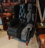 Set Chesterfield Oorfauteuils Black Edition, Ophalen of Verzenden, 75 tot 100 cm, Info@treasurecollection.nl, Treasure