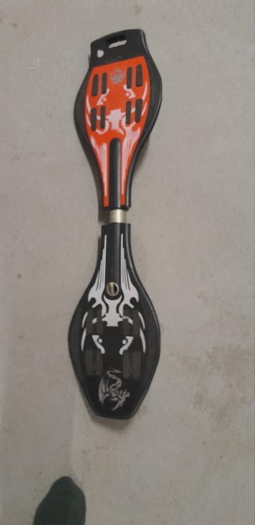 Waveboard - Zwart/Oranje, Ophalen, Gebruikt, Waveboard