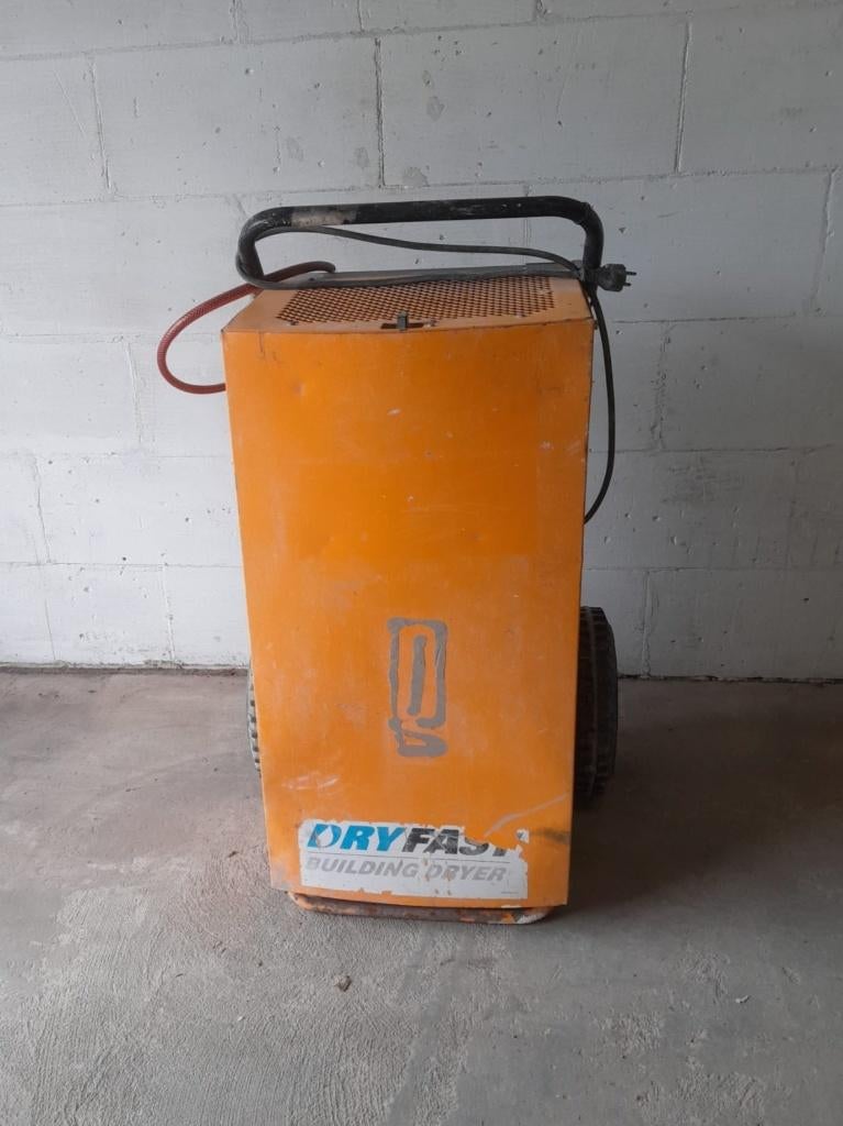 bouwdroger dryfast, Ophalen, Gebruikt