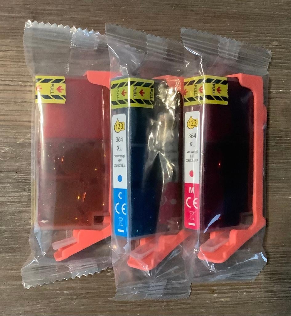 HP inkt Cartridges 364XL, Ophalen of Verzenden, Nieuw, Cartridge, HP