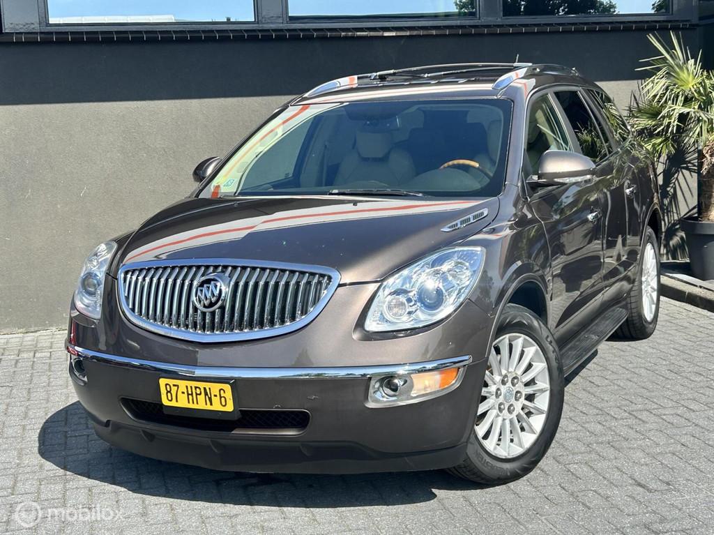 Buick Enclave CXL AWD | 8-Persoons | Leer | LEES TEKST!, Auto's, Buick, Automaat, Gebruikt, Overige carrosserieën, Bruin