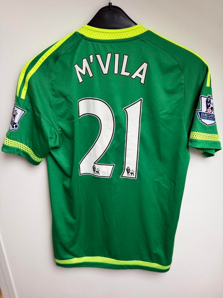 Sunderland Uit 2015/2016 M’Vila #21 - Small - Als nieuw, Maat S, Ophalen of Verzenden, Zo goed als nieuw, Shirt