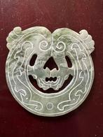 Jade Hanger met Drakenmotief, Ophalen of Verzenden