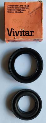 Collapsible Lens Hood Vivitar 55 0243674 + een andere, Ophalen of Verzenden