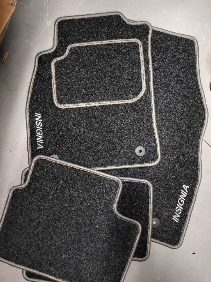 Velours automatten met LOGO Opel Insignia A 2008-2013, Auto-onderdelen, Interieur en Bekleding, Opel, Nieuw, Verzenden