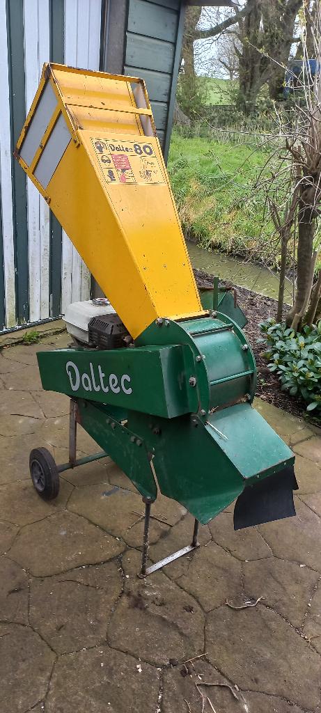 takkensnipperaar, hakselaar, Ophalen, Gebruikt, Benzine, Daltec 80