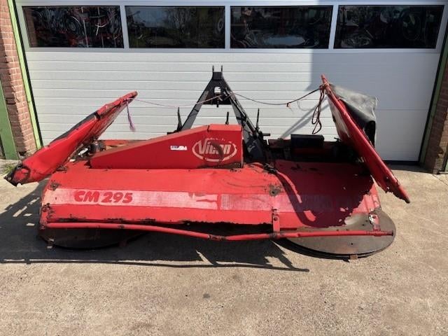 Vicon CM295F Frontmaaier, Ophalen