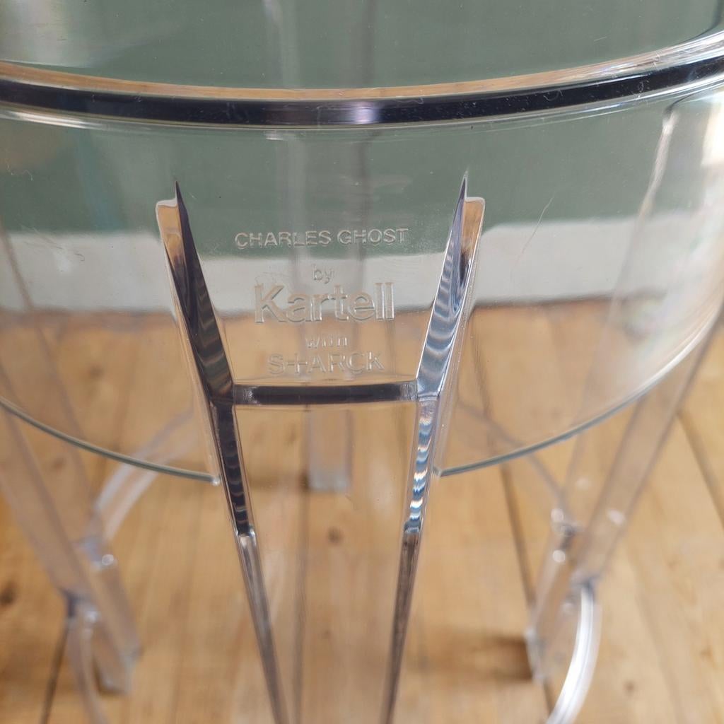 Lucky Vintage Kartell x Starck Charles Ghost design kruk, Ophalen, Gebruikt, ., .