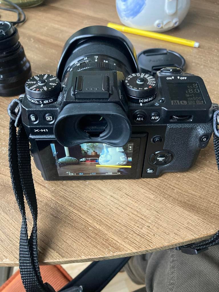 Fujifilm X-H1 + 16-80mm & 35mm lenzen - Uitstekend!, Spiegelreflex, Ophalen of Verzenden, Zo goed als nieuw, 4 t/m 7 keer