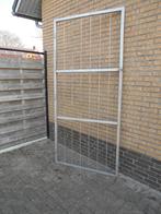 aluminium poort, Tuin en Terras, Tuinpoorten, Ophalen, Gebruikt, 100 tot 150 cm, 200 cm of meer