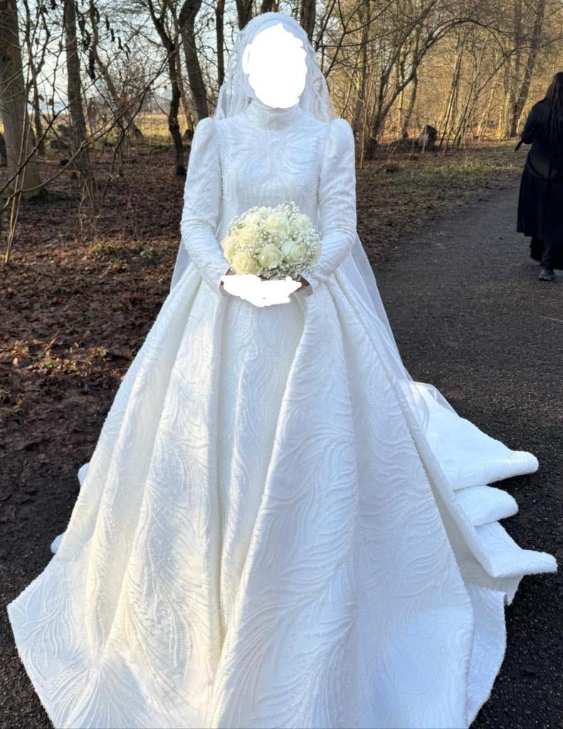 Bruidsjurk trouwjurk wedding dress gelinlik, Ophalen of Verzenden, Nieuw, Wit, Trouwjurk