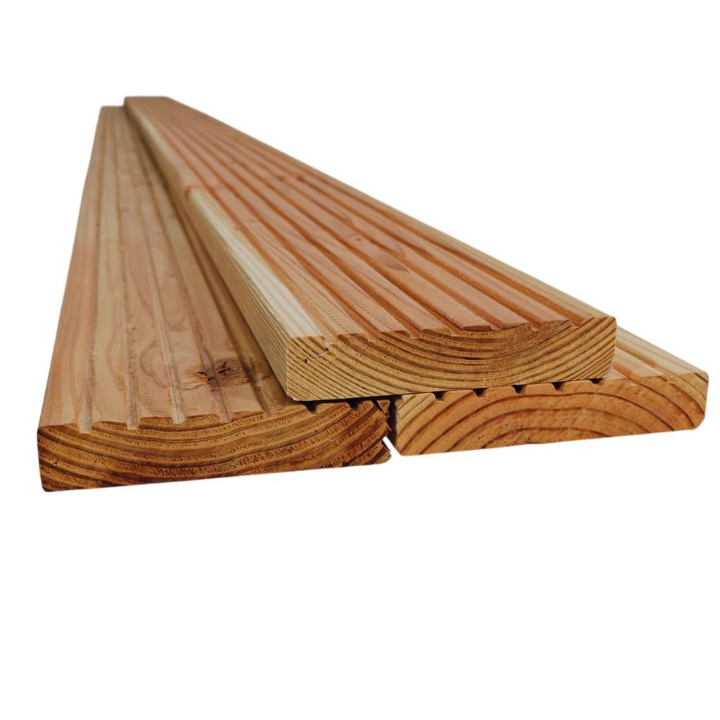 Vlonderplanken en onderleg balken, Tuin en Terras, Ophalen, Nieuw, Hout