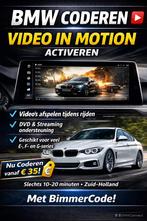 BMW Coderen – Video in Motion Activeren - E-, F- en G-series, Ophalen