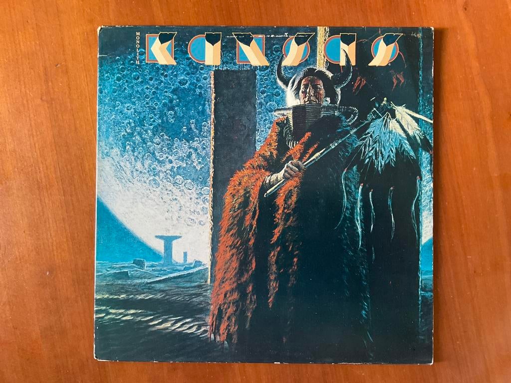 LP Kansas, Monolith, gaaf, Cd's en Dvd's, Vinyl | Rock, Ophalen of Verzenden