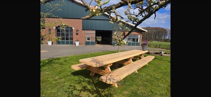 Douglas picknicktafels, Ophalen of Verzenden, Nieuw, Rechthoekig, Hout