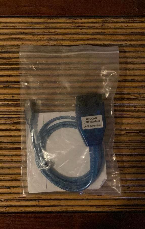 Bmw INPA OBD2 K+DCan kabel uitlezen met switch nieuw, Ophalen of Verzenden, Nieuw