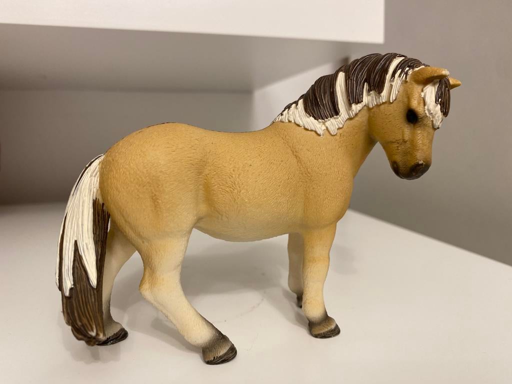Schleich Fjord ~ 13754, Ophalen of Verzenden, Zo goed als nieuw, Paard, Beeldje of Figuurtje