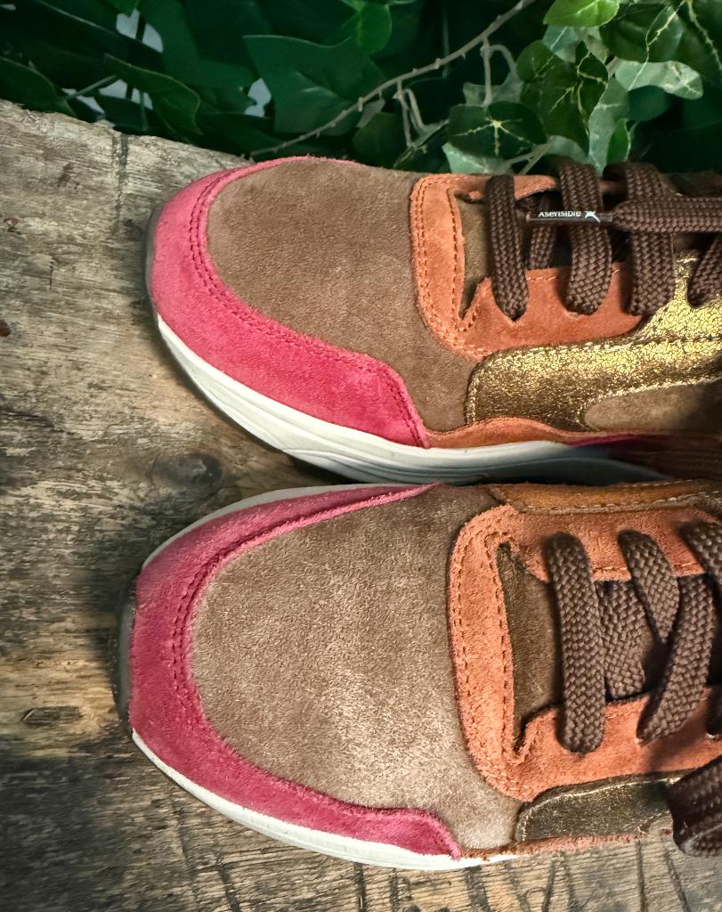 bijna Nieuwe sneakers van Xsensible maat 38 (wijdte GX), Bruin, Nieuw, Ophalen of Verzenden, Sneakers of Gympen