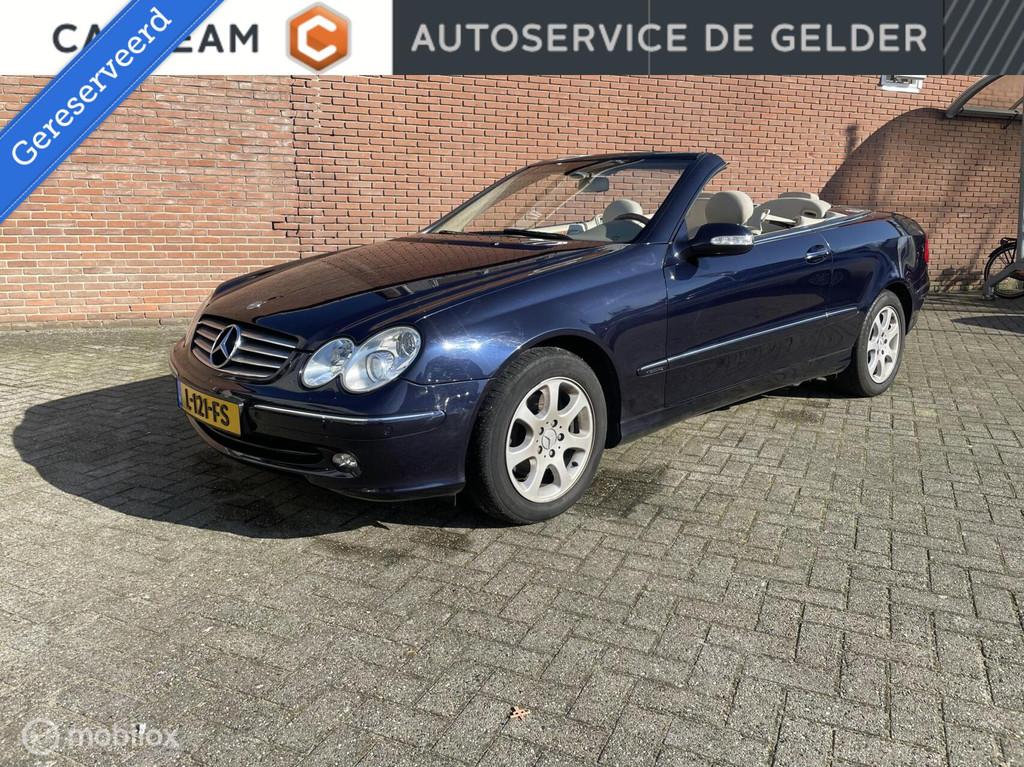 Mercedes CLK-klasse Cabrio 240 Elegance | PDC V+A | Aut | Xe, Auto's, Mercedes-Benz, Automaat, Achterwielaandrijving, Gebruikt