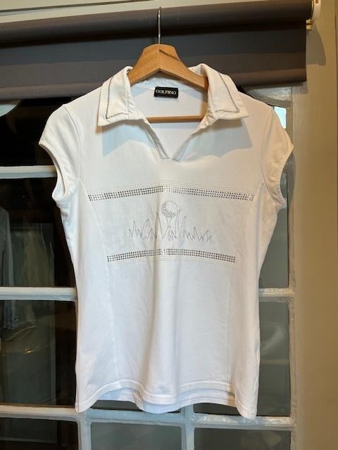 Golfino   leuke top met golf print 40, Ophalen of Verzenden, Zo goed als nieuw, Maat 38/40 (M), Zonder mouw