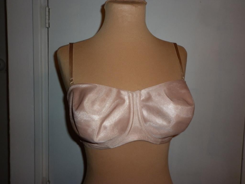 beugelBH maat 80E, Verzenden, Beige, BH